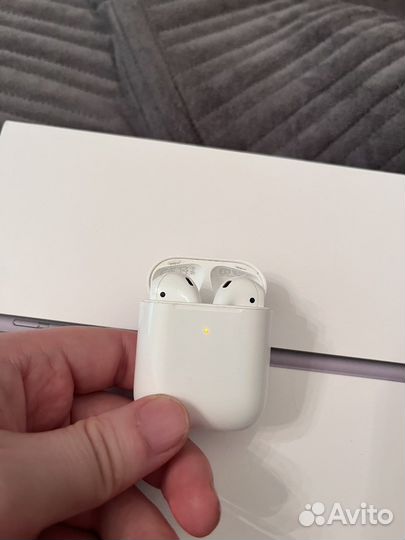 Наушники apple airpods 2 беспроводная зарядка