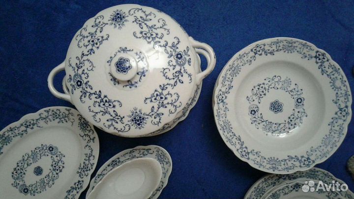 Столовый сервиз Kalk старая Германия 1900- 1940 г