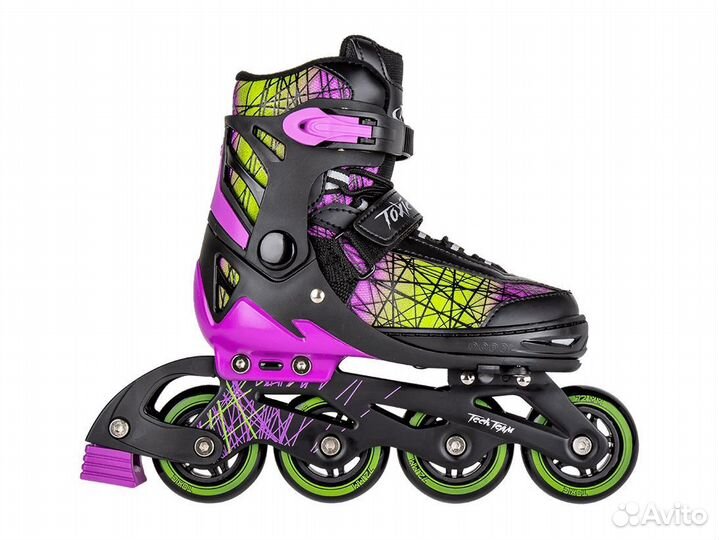 Роликовые коньки TechTeam Toxic, р. 31-34