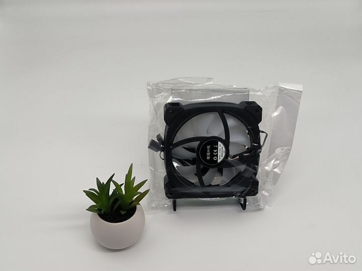 Кулер 120 argb черный обратный воздух