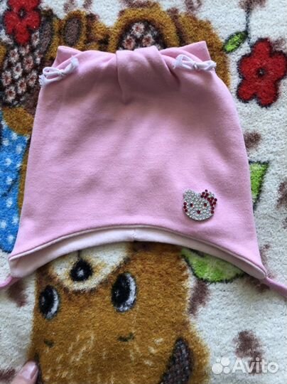 Шапка демисезонная детская