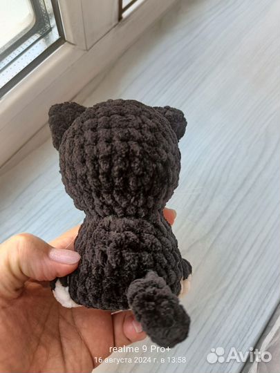 Котики вязаные игрушки