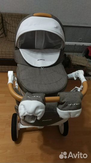 Коляска Riko Bruno luxe 3 в 1
