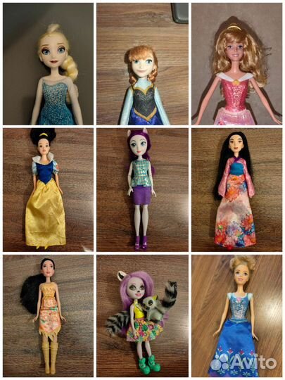 Принцессы Disney, Mattel, Hasbro, Simba