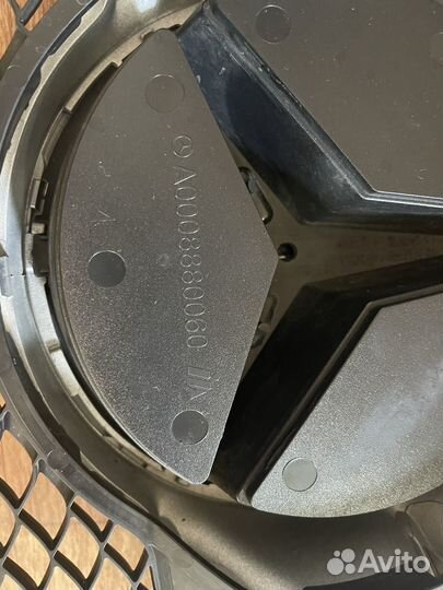 Решетка радиатора на Mercedes w 205