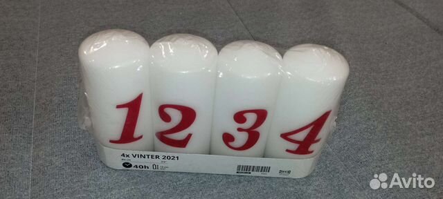 Свечи IKEA vinter