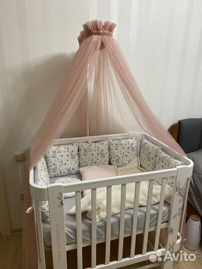 Бортики в детскую кроватку