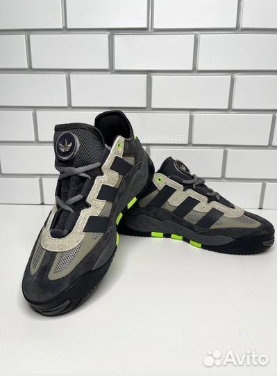 Новые Кроссовки Adidas Niteball серые