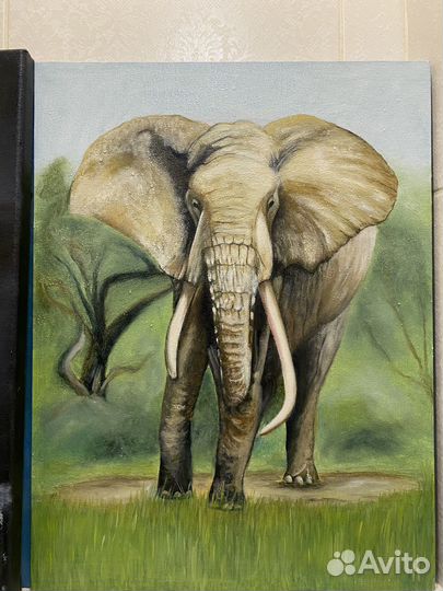 Интерьерная картина маслом ручная работа