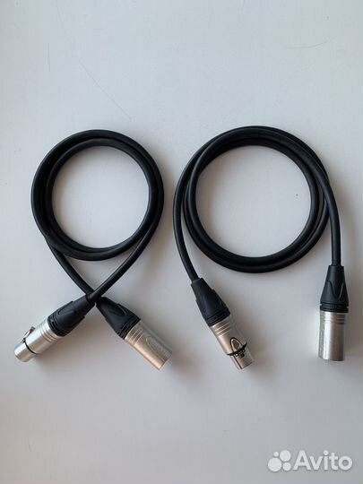 Микрофонные кабели с разъемами XLR Jack