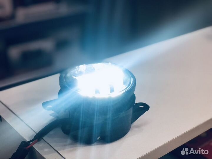 Противотуманные фары на citroen c4 ситроен с4