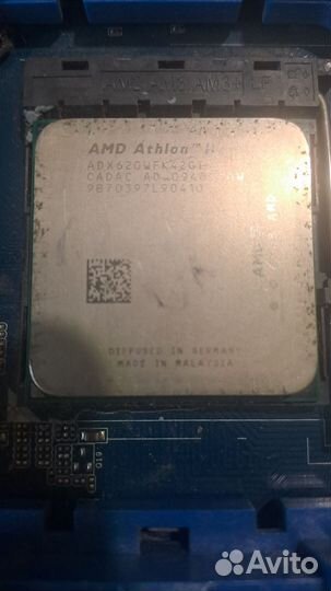 Материнская плата с процессором