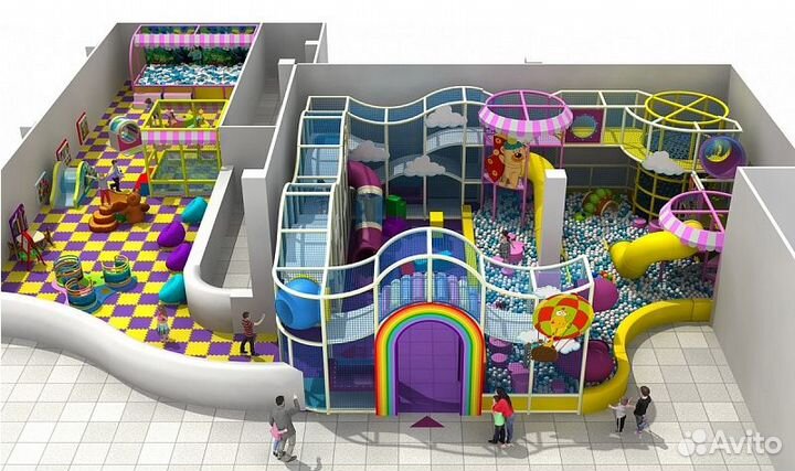 Детский игровой лабиринт