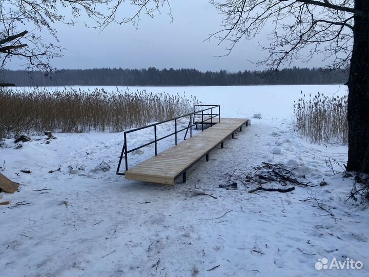 Свайно Винтовой Фундамент,Пирсы причалы