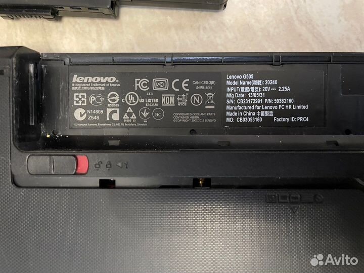 Ноутбук Lenovo g505