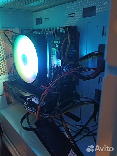 Игровой компьютер 8 ядер, rx 6500xt, 16 GB