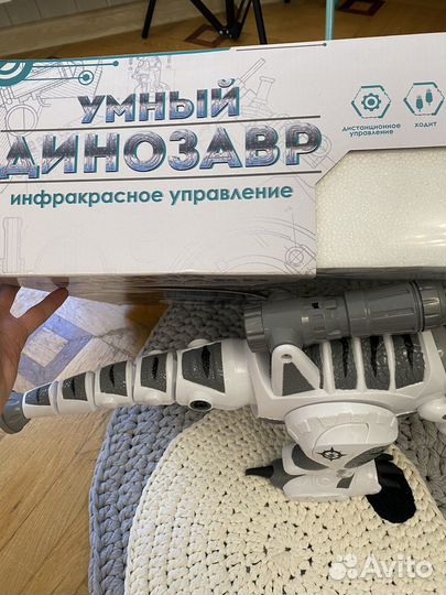 Умный робот динозавр(с пультом) 1метр