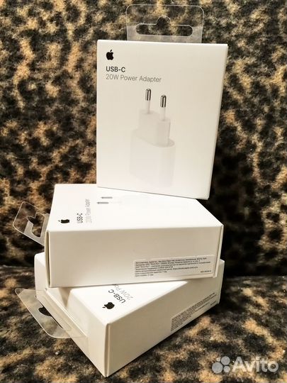 Apple Адаптер USB Type C 20W Оригинал Новый