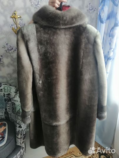 Шуба мутоновая, р. 60