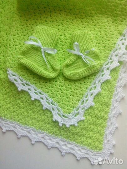 Продаю вязаные пледы для детей