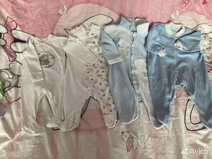 Пакет вещей для новорожденного