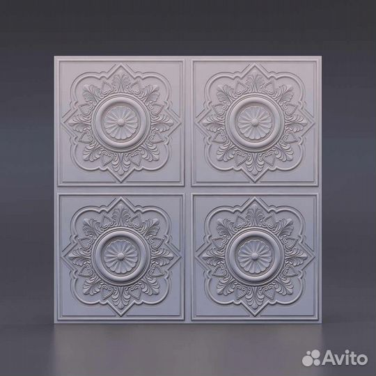 Гипсовая 3D панель 