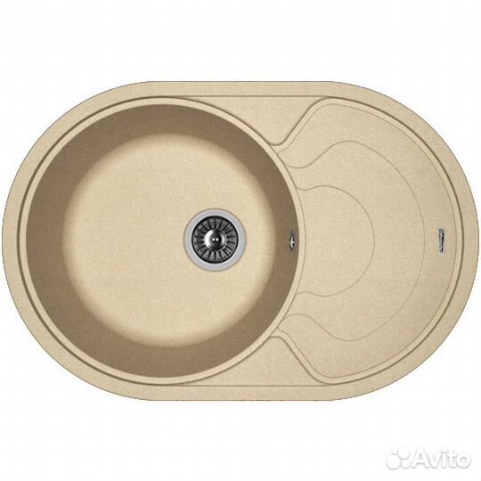 Кухонная мойка Florentina Родос-760 20.140.D0760.104 Бежевая