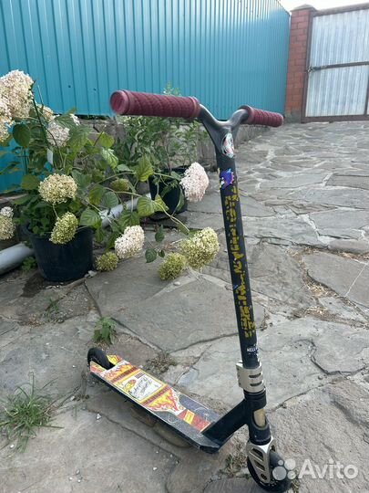 Трюковой самокат парк tech Team