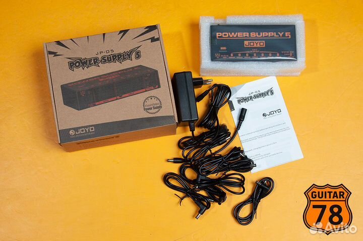 Блок питания для нескольких педалей эффектов Joyo