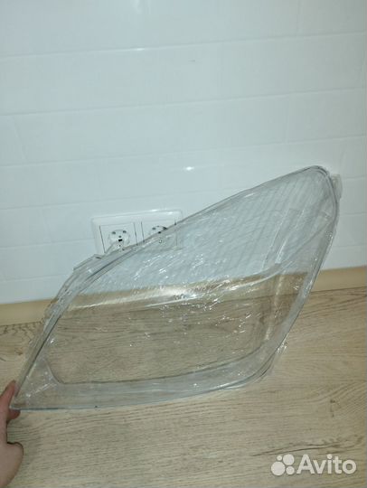 Стекло фары opel astra h левое