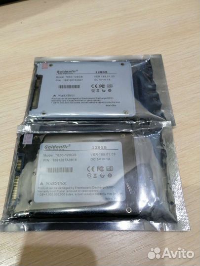 SSD 256GB и 128GB