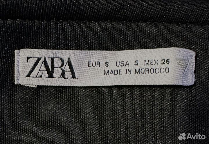 Топ без бретелек zara