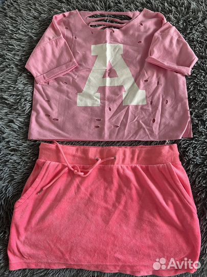 Шорты, Юбка натуральная кожа 44