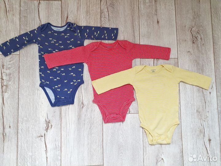 Боди carters 9m (68 размер)