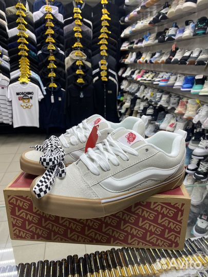 Кеды Vans Knu Skool дутыши люкс