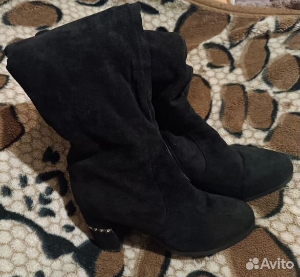 Сапоги ботфорты женские