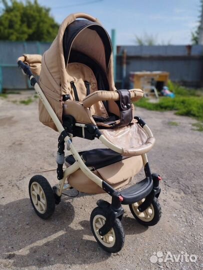 Коляска riko brano ecco 3 В 1 цвет 12 caramel