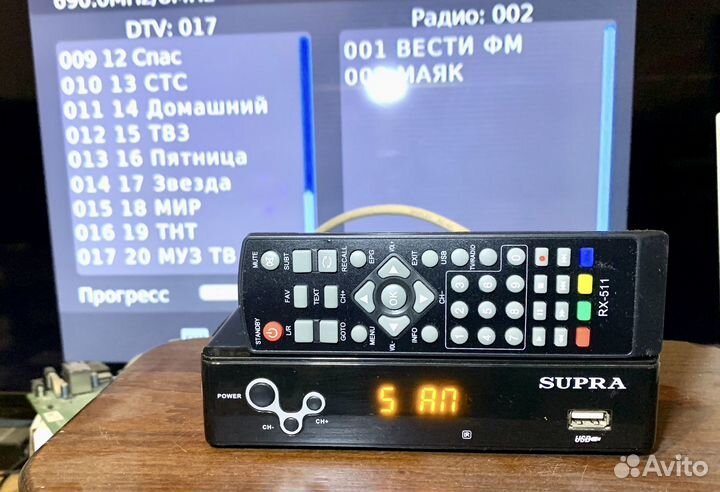 Ресивер для 20 каналов