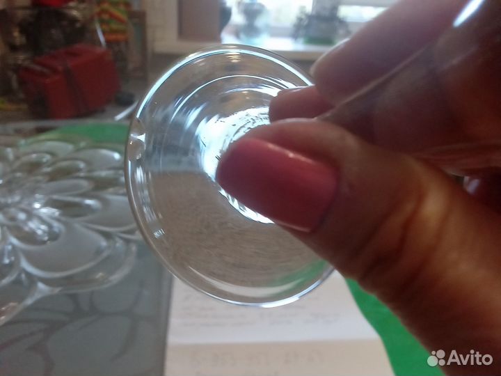 Ваза для варенья, фужеры