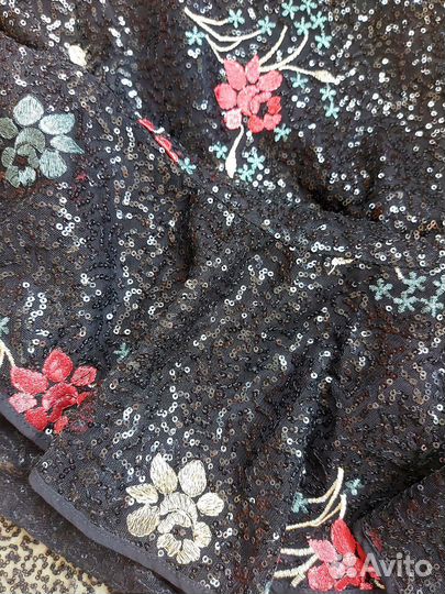 Платье женское с пайетками вечернее нарядное р 42