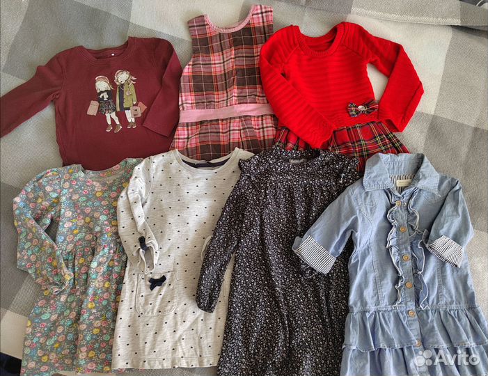 Пакет вещей для девочки 86-92