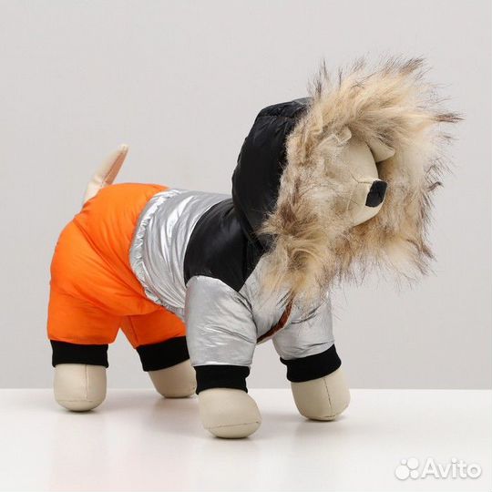 Комбинезон 'Пушок', размер 18 (дс 40 см, ог 50 см