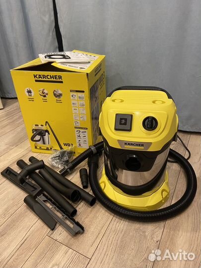Пылесос Karcher wd 3
