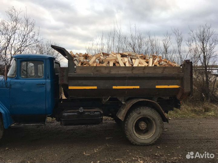 Дрова березовые, осиновые, горбыль пиленный