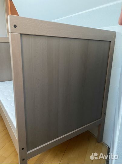 Детская кроватка IKEA сундвик