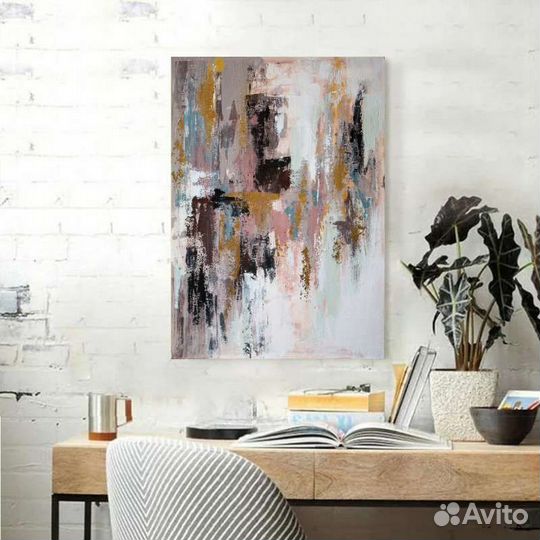 Картина на холсте, абстракция