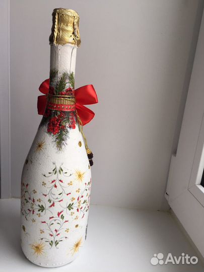Подарочная бутылка шампанского