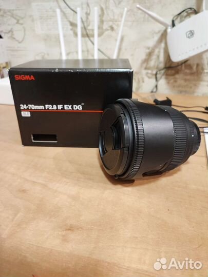 Объектив Sigma 24-70 2.8 IF EX DG HSM