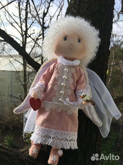 Интерьерная кукла ручной работы