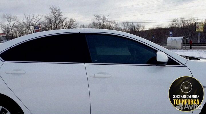 Съемная жесткая тонировка на статике